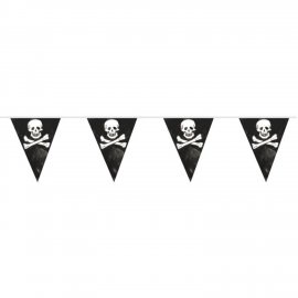 Banderines Calavera Pirata