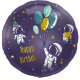 Globo Astronauta Happy Birthday 45 cm