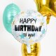 Globo Happy Birthday Estrellas 45 cm