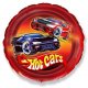 Globo Hot Cars Redondo 45 cm