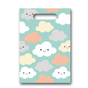 6 BOLSAS RECTANGULARES SUNSHINE CLOUDS