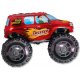 Globo Big Wheels Red 96 x 68 cm