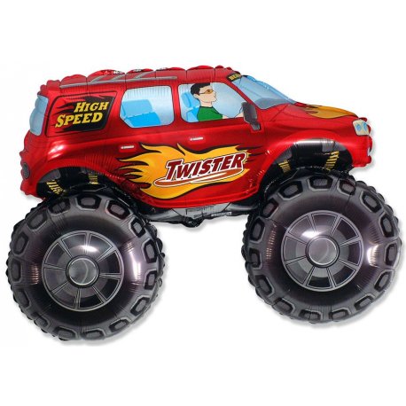 Globo Big Wheels Red 96 x 68 cm