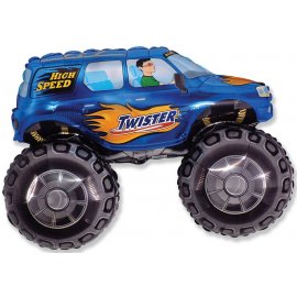 Globo Big Wheels Blue 96 x 68 cm