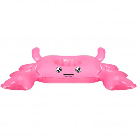 Portavasos de Cangrejo Flotante Inflable 26 x 34 cm
