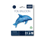 Globo Delfin Azul 96 x 70 cm