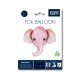Globo Elefante Cabeza Pink 99 x 81 cm