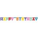 Guirnalda Happy Birthday Multicolor 1,6 m