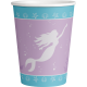 8 Vasos Mermaid Shine 250 ml