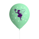 GLOBOS LATEX Floral Fairy Sparkle