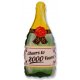 Globo Botella Champagne 83 x 43 cm