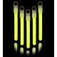25 Colgantes Luminosos 10 cm Amarillos