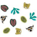 Confeti Jungle Animals XL