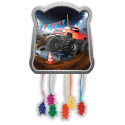 PIÑATA BASIC MONSTER TRUCK 28 x 33 cm