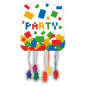 PIÑATA BASIC BLOCK PARTY 28 x 33 cm