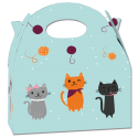 CAJITA CATS PARTY 20 x 16 x 11 cm