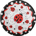 8 PLATOS 23 CM LADYBUG FANCY