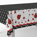 MANTEL PLASTICO 120 x 180 CM LADYBUG FANCY