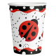 8 Vasos 0,266 L. Ladybug Fancy