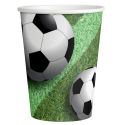 8 VASOS FÚTBOL 250 ml