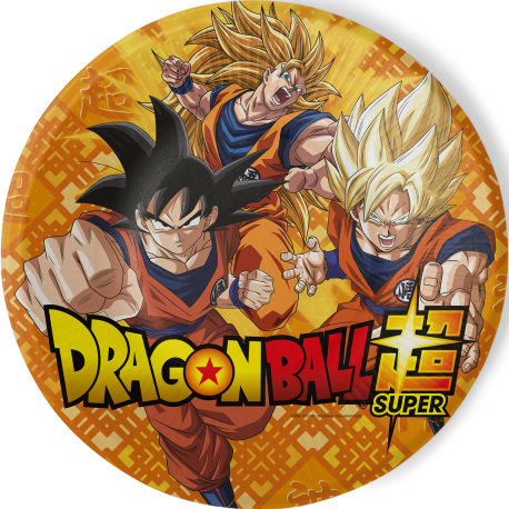 8 Platos Dragon Ball 23 Cm