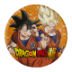 8 Platos Dragon Ball 18 Cm