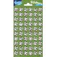 Pegatinas 102 x 200 mm Brillantes Soccer Party
