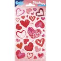 Pegatinas 102 x 200 mm Brillantes Valentines Day