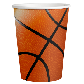 8 Vasos 0,266 L. Sports Fanatic Basketball