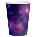 8 Vasos Galaxy Party 250 ml