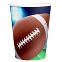 8 Vasos RUGBY Football Party 250 ml