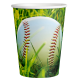 8 Vasos 0,266 L. Sports Fanatic Baseball