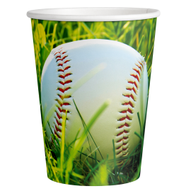 8 Vasos 0,266 L. Sports Fanatic Baseball