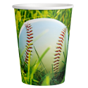 8 VASOS 0,266 L. SPORTS FANATIC BASEBALL