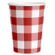 8 VASOS 0,266 L. CLASSIC GINGHAM