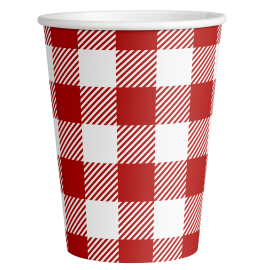 8 VASOS 0,266 L. CLASSIC GINGHAM