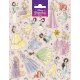 Pegatinas 156 x 200 mm Princesas Disney