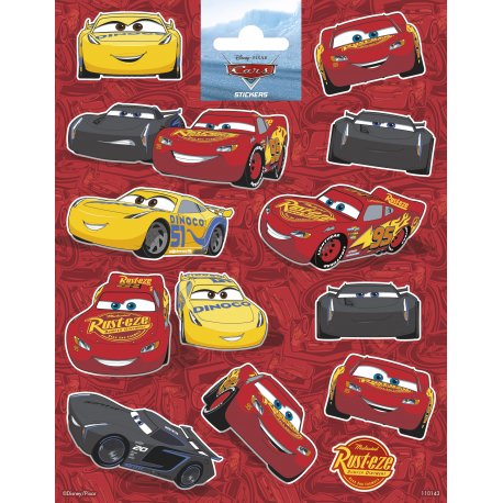 Pegatinas 156 x 200 mm Cars Disney