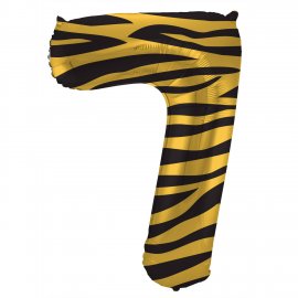 Globo Número 7 Tigre 86 cm