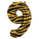 Globo Número 9 Tiger Chic 86 cm