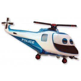Globo Police Helicopter 96 x 57 cm