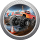 8 Platos Monster Truck Rally 23 cm