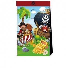 4 BOLSAS DE PAPEL ISLAND PIRATES