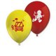 8 GLOBOS LATEX FIREFIGHTERS