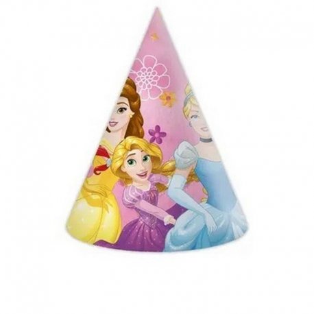 6 GORROS PRINCESAS DISNEY