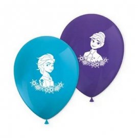 8 GLOBOS DE LATEX FROZEN SPIRIT