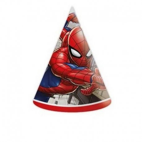 6 GORROS SPIDERMAN