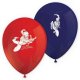 8 GLOBOS DE LATEX SPIDERMAN