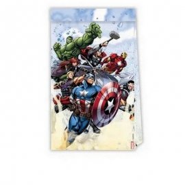 4 BOLSAS DE PAPEL AVENGERS