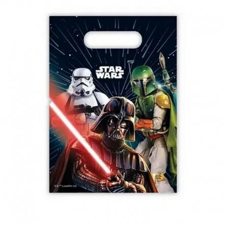 6 BOLSAS STAR WARS